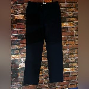 Merona Womens Size 2 Dark Blue Straight Leg Classic Pants Stretch Extensible